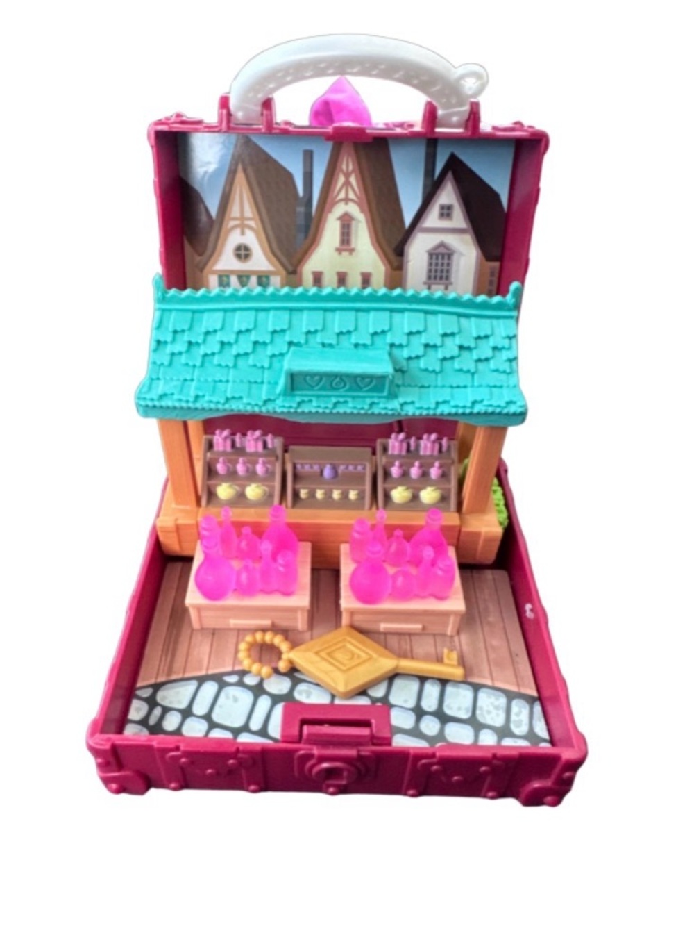 Polly pocket Disney frozen set case and key only